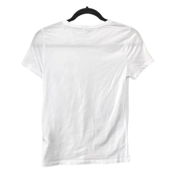 ONLY "You Mocha Me Crazy"  Single Pocket White Tee - Picture 6 of 9